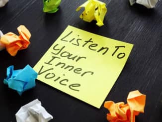 Innere Stimme annehmen