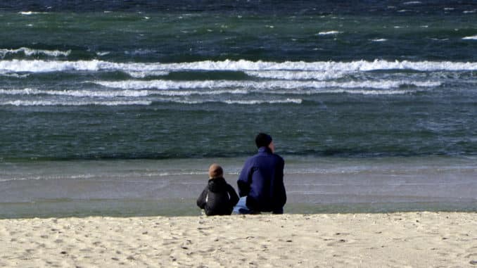 Vater und Kind
