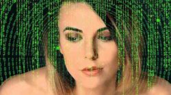 Achte auf dein Gedanken Schild gedanken matrix
