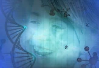 DNA-lachen-Gesicht-microbiology