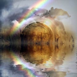 Reiki Meditation regenbogen wasser mystik rainbow