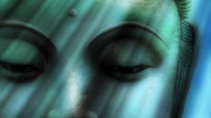 laecheln-blau-gruen-buddha