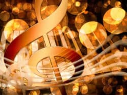 Liebe ist ein Magnet - Werde eine Melodie  Musik Noten licht music