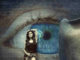 Frau-Auge-Wand-fantasy