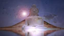 Karma als Balance Spiritualitaet Glueck buddha