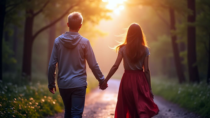 Karmische Seelenpartnerschaft eines Paares