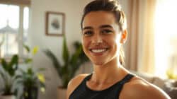 Meta Mentoring Coaching Körper, Seele und Geist lächelnde glückliche Frau