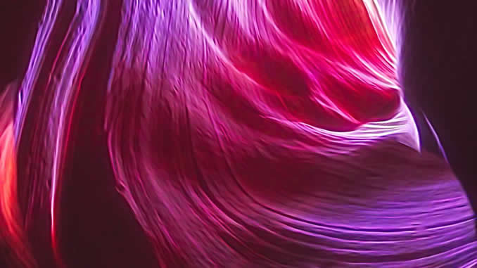 Wellen-Pink-Neon-Lights