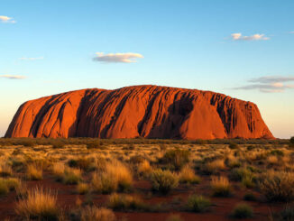 Aborigines Aktivierung Berg Uluru