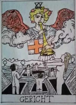 Tarot Karte Gericht Constanze-Steinfeldt