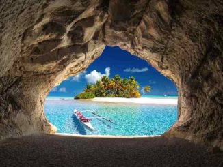 grotte meer boot huna cave