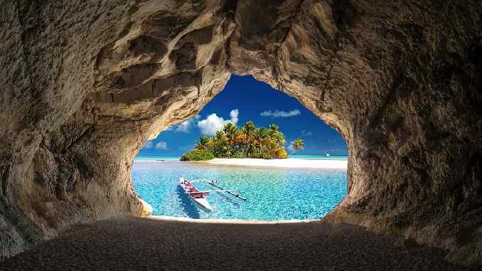 grotte meer boot huna cave