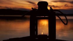 lampe sonnenuntergang sunset