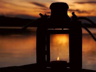 lampe sonnenuntergang sunset