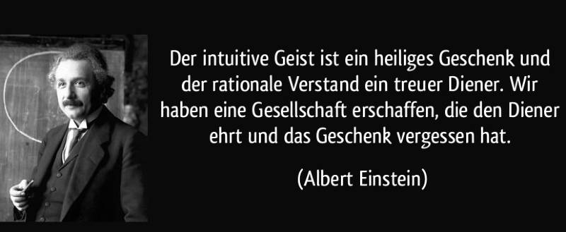 EINSTEIN Der intuitive Geist