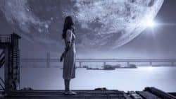 frau mond licht fantasy