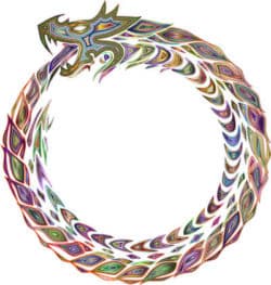 Ouroboros dragon