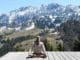 berge natur meditation man