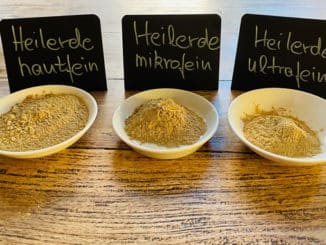 Lohmann Heilerde Feinheitsgrade