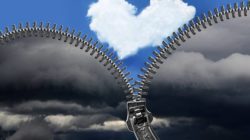 Wie sieht es in Deinem Inneren aus herz wolke zipper