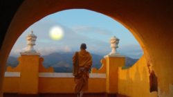 Rishis sind Weise aus dem alten Indien moench landschaft buddha