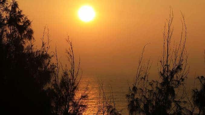 sonnenuntergang wasser dawn