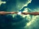 haende licht himmel creation