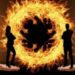 haende mann frau feuer disput
