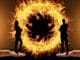 haende mann frau feuer disput