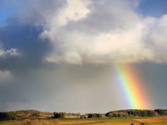 feld wolke rainbow
