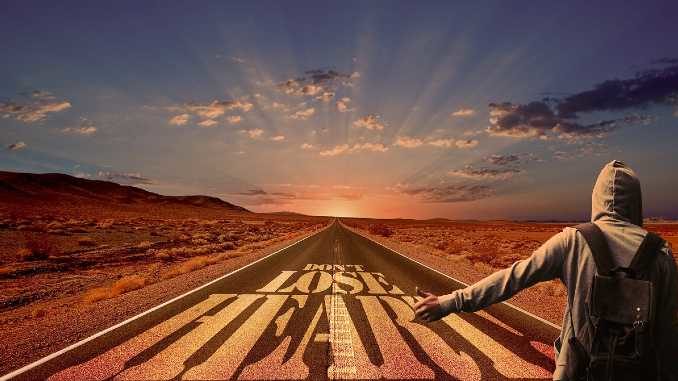 strasse mann schrift path