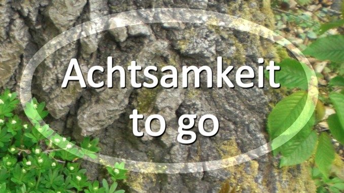 Achtsamkeit to go