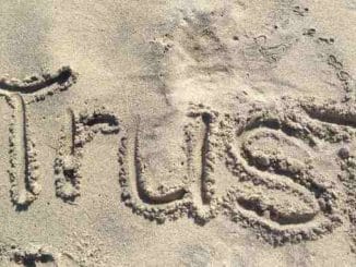 sand vertrauen trust