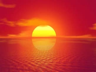sonnenuntergang meer ozean klarheit