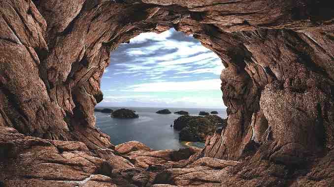 Strand grotte beach