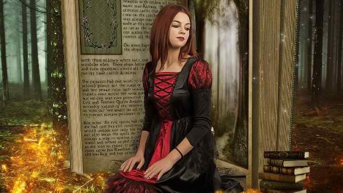 frau buch fantasy