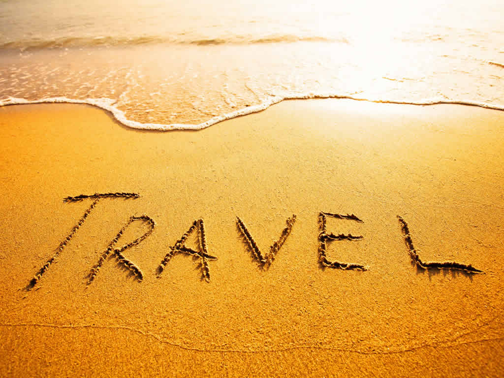 strand travel schrift