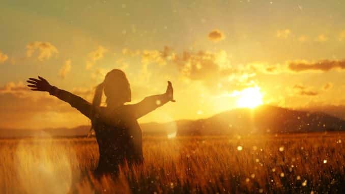frau natur sonne