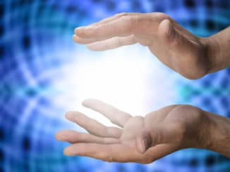 hand licht schwingung