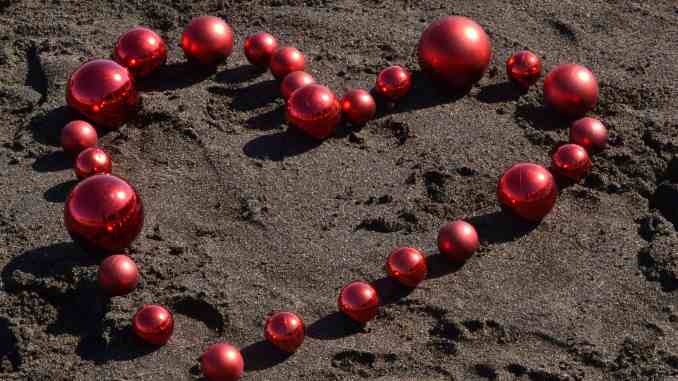 sand kugeln herz