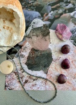 Edelsteine Diamant und Rubin editha wuest