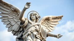 Sprache der Engel statue erzengel michael