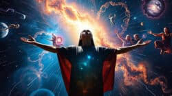 Glaube versetzt Berge Frau betet zu Jesus