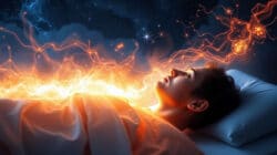 Spirituality Frau in Nahtoderfahrung in der Nähe von der Erfahrung der Schönheit des Todes