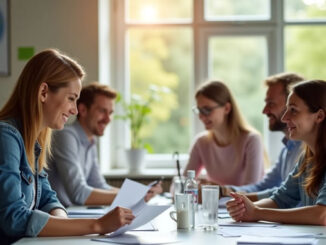 Menschen in der Ausbildung zum Berater