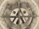 Symbolische Illustration mit Augen und Kreis zur Deutung der Zahl 666