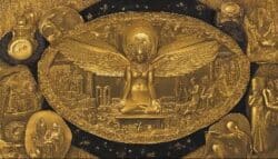 Gold Mysterium Schmuckstück Pöakette antik