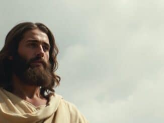 Mann als Jesus