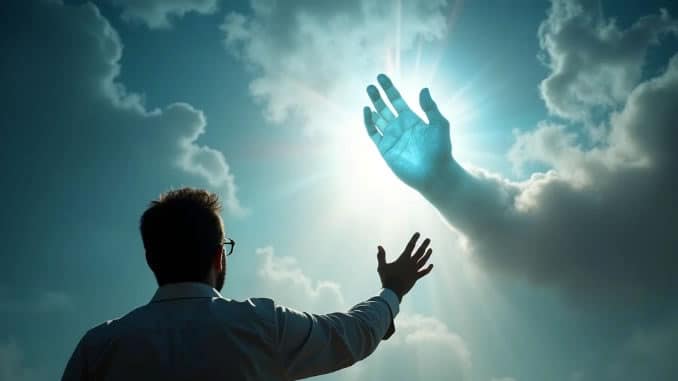 Gott reicht uns die Hand
