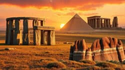Keltische Kraftplätze antike Bauwerke Stonehenge Pyramiden Steinformationen